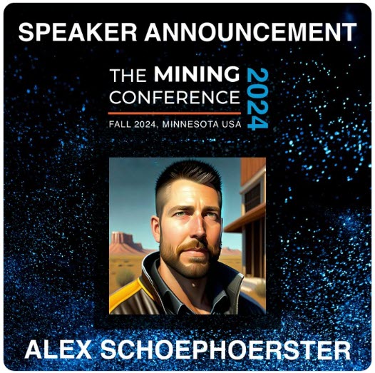 Alex Schoephoerster Speaker at The Mining Conference 2024